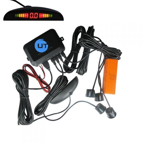 Estacionamento ré Sistema Radar backup com 4 sensores