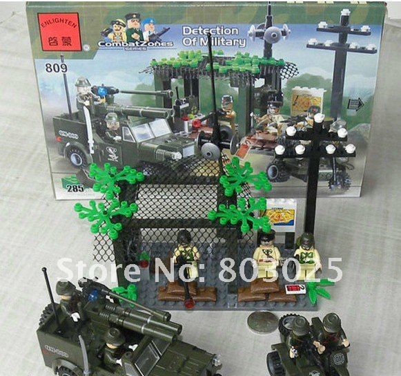 Lego Militar 285pcs
