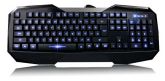 Teclado LED Backlight Multimedia Ergonomic Gaming Keyboard U