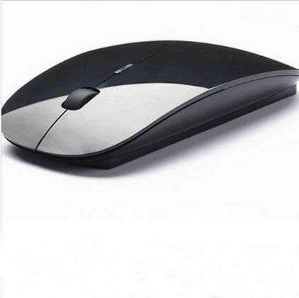 Mouse sem fio e receptor 2.4G, super fino