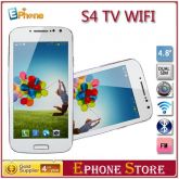 Unlockedi9500 Mini S4 celular GSM Quad Band Dual Sim Cards W